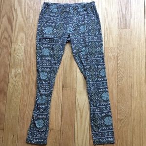 Beautiful (and COZY) Cotton Leggings